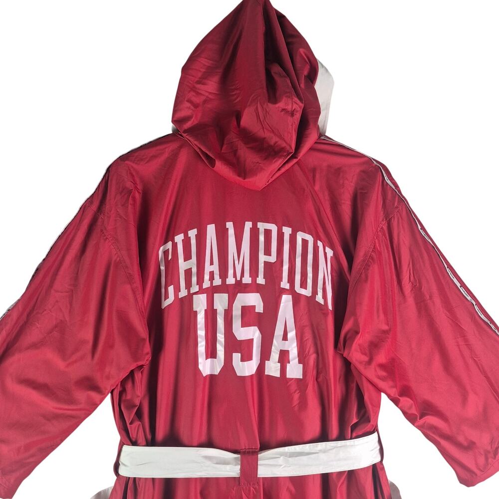 CHAMPION Red Boxing Robe Size M - Picture 3 of 12
